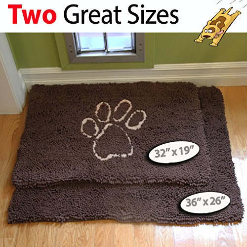 XL Extra Thick Micro Fiber Door Mat Super Absorbent. Includes Water