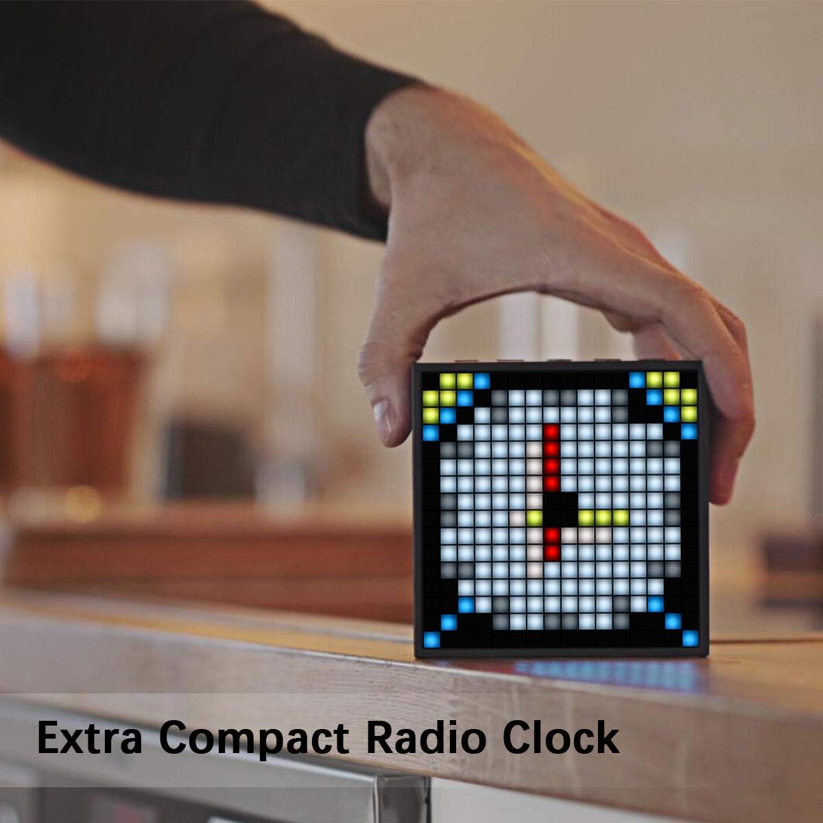 Divoom Timebox Evo Pixel Art Bluetooth Speaker with App Control, Creative LED Speaker & Alarm Clock, DIY Pixel Display - Image 5