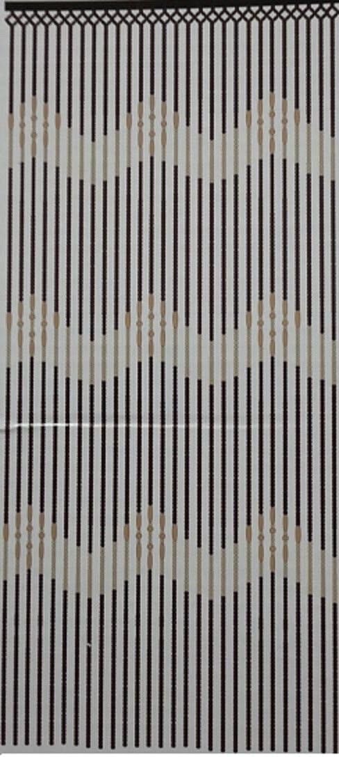 Scotvision® Top Quality Wooden Bamboo Beaded Door Curtains Blinds Fly Insects Door Curtains