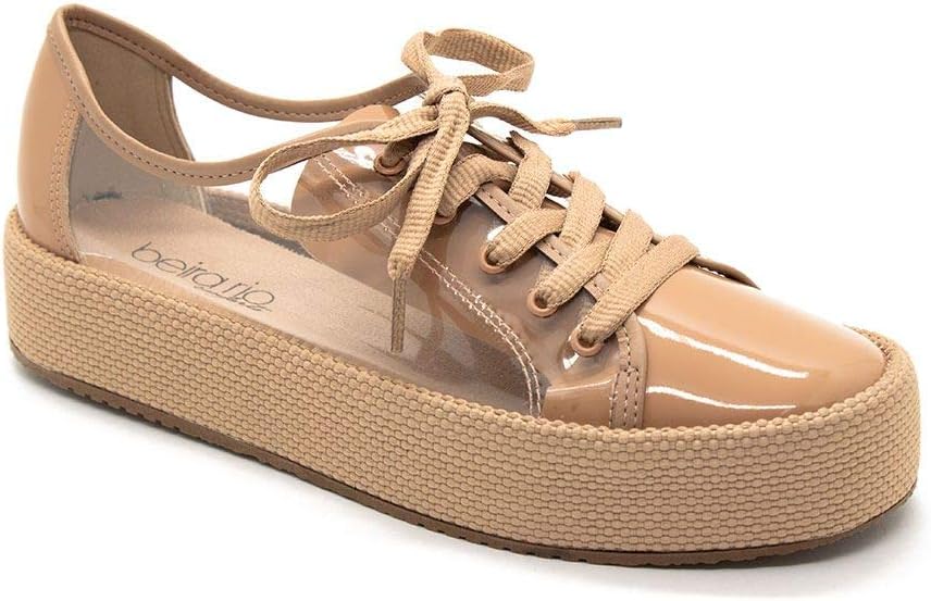 beira rio tenis transparente