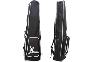 LEONARK Fencing Draw-bar Wheel Bag for Epee Saber and Foil - Hema Sword Bag Trolley Case for Fencing Suit and Mask