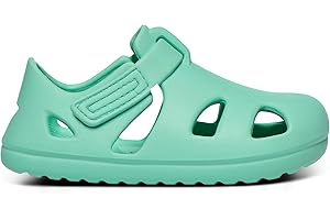 Ten Little Splash Sandals for Baby, Toddler & Kids, Adjustable, Closed Toe Water Sandals for Boys and Girls - Lightweight, Quick Drying Kids Water Shoes, and Flexible EVA with Traction