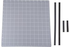 Gavigain Magnetic Cutting Mat Stainless Steel Plate with Long and Short Magnetic Strips 12x12 inches for Scrapbooking Journal