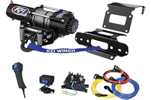 KFI PRODUCTS KFI Combo Kit - A3000 3000 lb Winch & Winch Mount - Compatible/Replacement for 2007-2013 Honda TRX420 (FA/FE/FPA/FPE/FPM/FM/PG) Rancher 4x4
