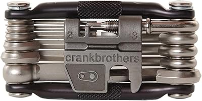 Crankbrothers Multi-17 Bicycle Multi-Tool Nickel 17 Tools 6061-T6 Aluminum