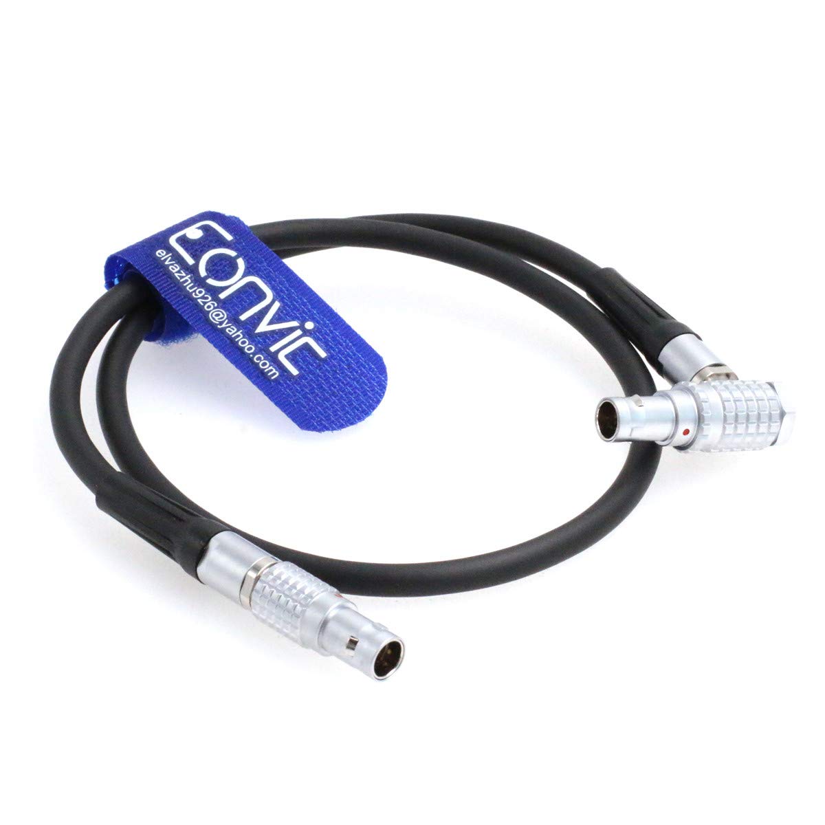 Eonvic FGG 0B 2 pin Male to FHG 2 pin Male Power Adapter Cable For Preston/Teradek/Paralinx Camera