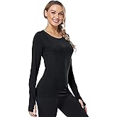 CADMUS Quick-Drying Running Long Sleeve Shirt for Women Workout Shirts