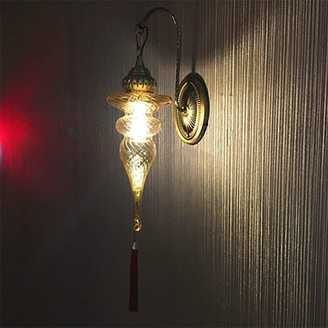 Handmade Turkish Mosaic Wall Lamp Moroccan Lantern Wall Sconce Lighting for Staircase Corridor Bar Wall Light,J