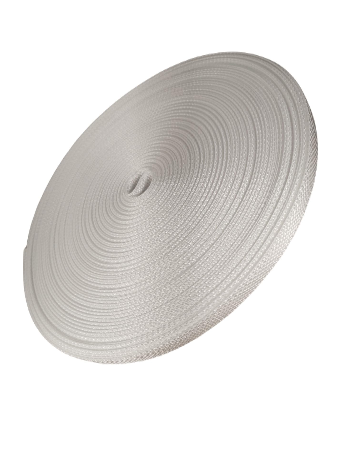 Mini Roller Shutter Belt 14 mm wide White 50 Metre Roll