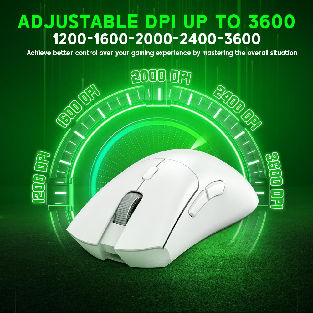 Mua KM-5 Gaming Mouse, Wireless Mouse Gaming for Laptop with 5 ...