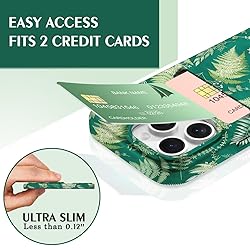 Petocase for iPhone 16 Pro Wallet Case Card Holder