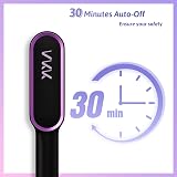 VKK Hair Straightener Brush 5 Temp Settings PTC Fast Heat Anti-Scald Comb view 3