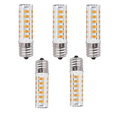 Amazon.com: bqhy® E17 LED foco Horno de microondas, 5 W, luz ...