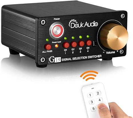 speaker switch with remote