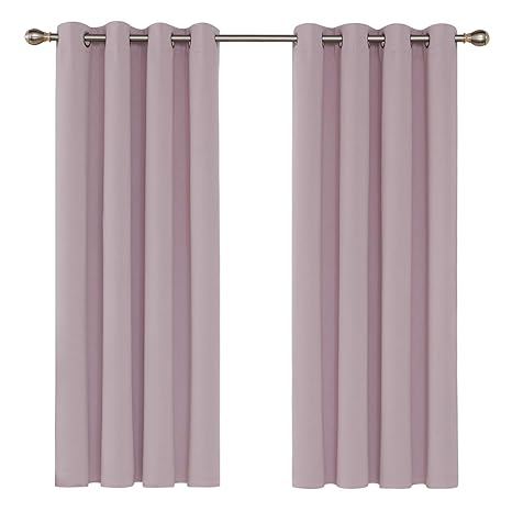 Deconovo Nursery Decoration Thermal Insulated Blackout Curtains