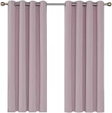 Deconovo Thermal Blackout Curtains Mustard 140x180 2 Pieces Eyelets view 4