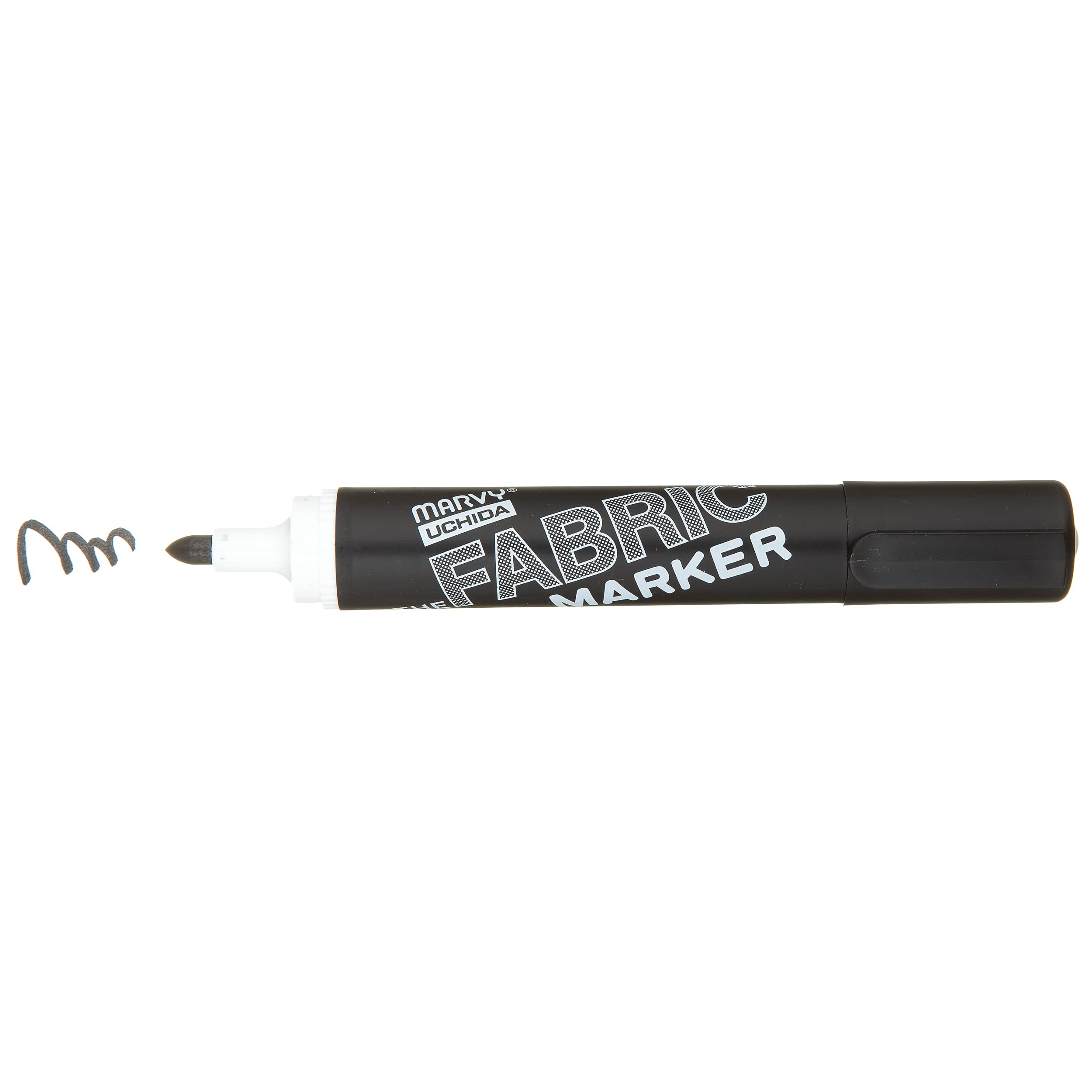 Uchida 622-C-1 Marvy Broad Point Fabric Marker, Black