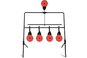 Highwild Air Gun Resetting Target Auto Reset Steel Target, Rated for .177 .20 Caliber