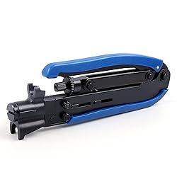 Knoweasy Coax Compression Tool - Coax Crimper and
