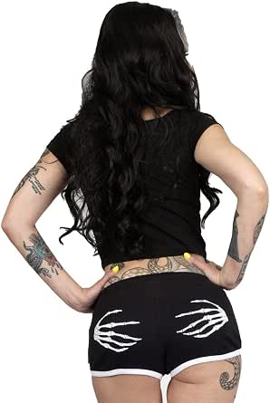 Skeleton Hands Plus Size Black Dolphin 