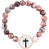Zenithow Daily Bible Verse Bracelet Wearable with NFC, Bible Verse Christian Gift for Women, Men and Teens
