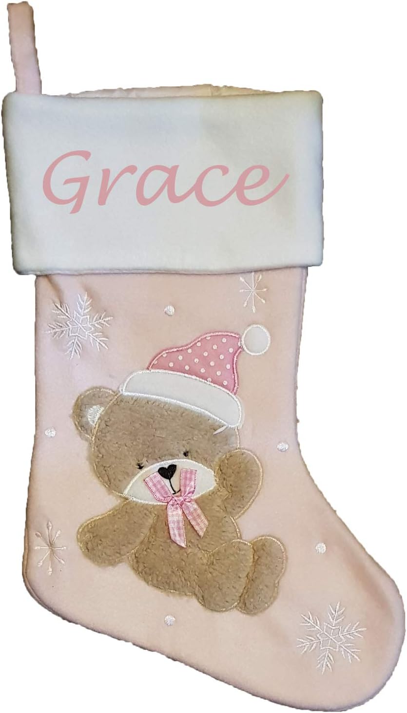 personalized girl christmas stockings