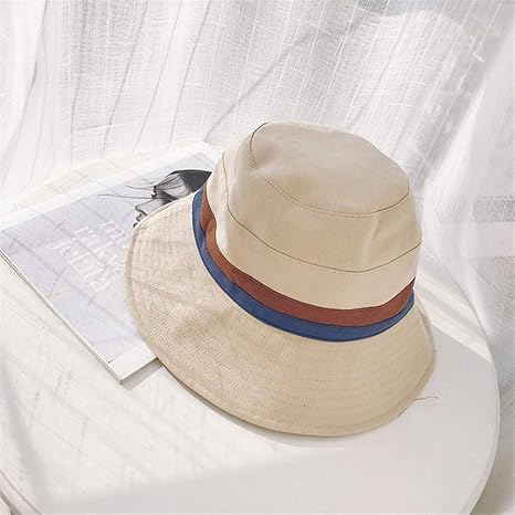 Amazon Co Jp Zhangbin 日本のステッチストライプ帽子の女性のミス夏天野生ダヤン真央帽子太陽の帽子韓国語バージョンの呪文の色の潮 Color Beige Size ワンサイズ ホーム キッチン