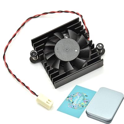 BAY Direct Heatsink Cooling Fan with Box for DaHua DVR/HDCVI Camera Fan DVR Motherboard Fan 5V DAHUA Fan with 2 Wire 2 Pin