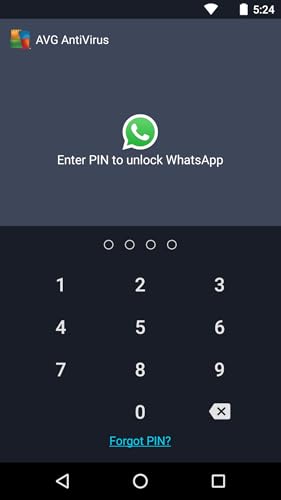 Detail Information About Camera Trap Feature Of Avg Com Retail For Android Phone