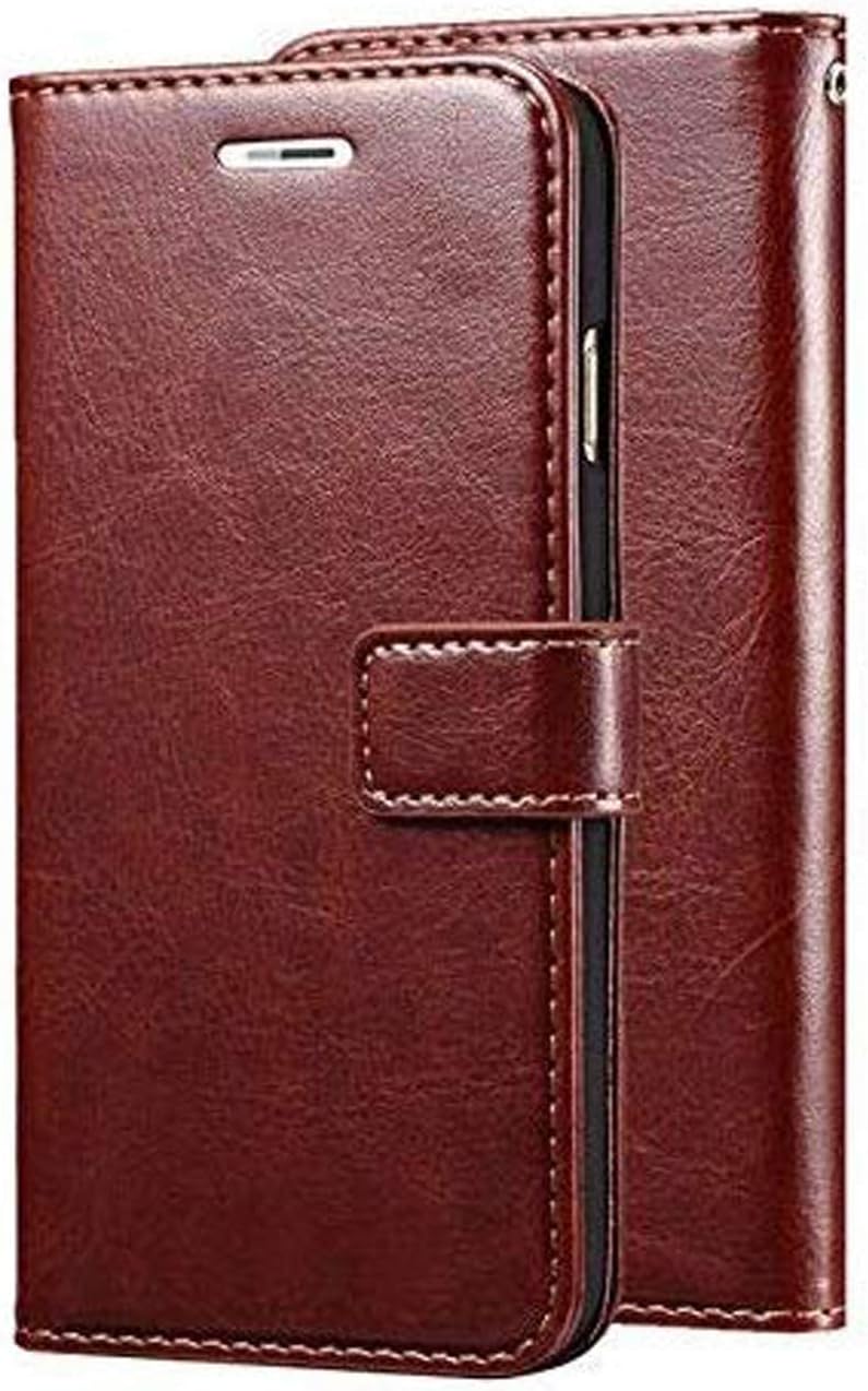 CareTell Flip Cover for Oppo F1 Plus (Brown)
