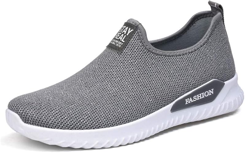Amazon G Tiamo ジーティアモ スニーカー スリッポン レディース 軽量 通気 性 ナース シューズ 屋内 スポーツ ジム フィットネス ヨガ グレー Measurement 23 Point 0 Centimeters G Tiamo ローファー スリッポン