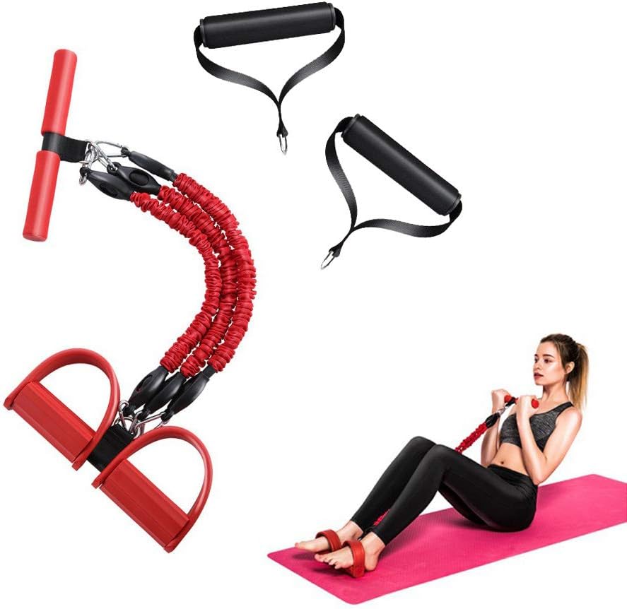 foot pedal pull rope resistance exercise