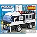 COGO Police Car Vehicle Truck Toy with Policeman Dolls Cruiser Bricks Building Blocks Toys Play Set for Kids Boys and Girls 104 Pieces CG3409