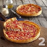 Two Lou Malnati's Deep Dish Pizzas