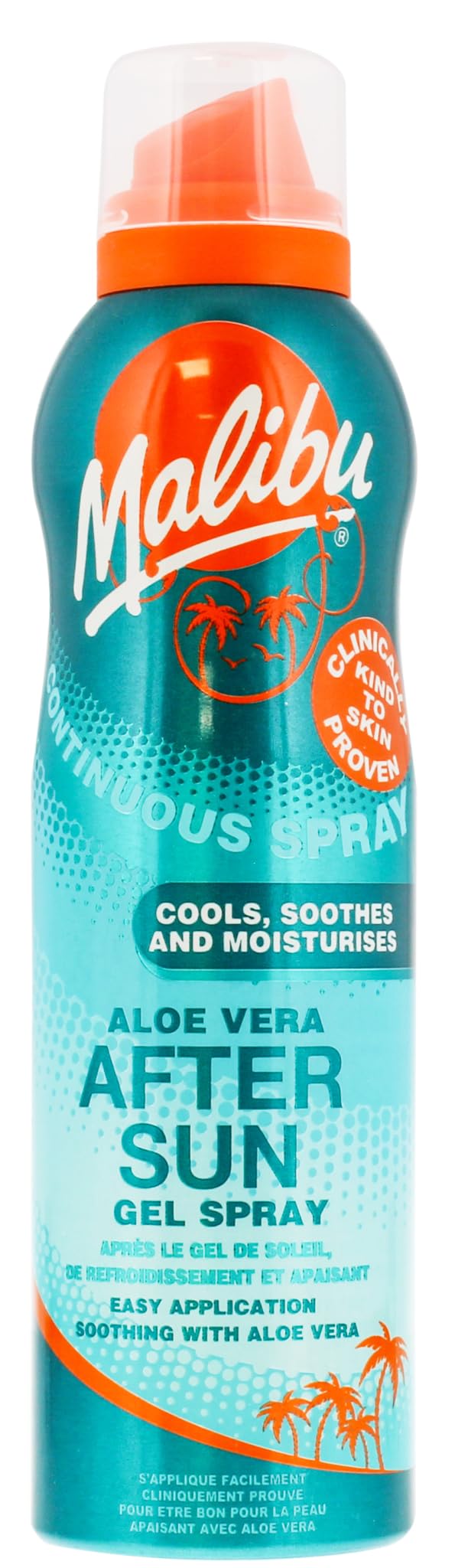 Malibu Sun Soothing Moisturising After Sun Continuous Gel Spray, 175ml