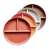 greenandlife 9 Inch 4PCS Unbreakable Portion