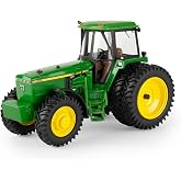 John Deere 1/32 Scale 4960 Tractor Collectible Prestige Collection 45919 | Collectible Die-Cast Metal Farm And Construction Replica, Realistic Details, Free Rolling Wheels, Dad Gifts, Ages 14 Years+