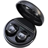 Hulaed Sleep Headphones, Sleeping Earbuds for Side Sleepers (Black) | Invisible Small Comfortable Noise Blocking Sleep Earphones,Bluetooth 5.3 Wireless Earbuds,Mini Ear Buds for Sleeping