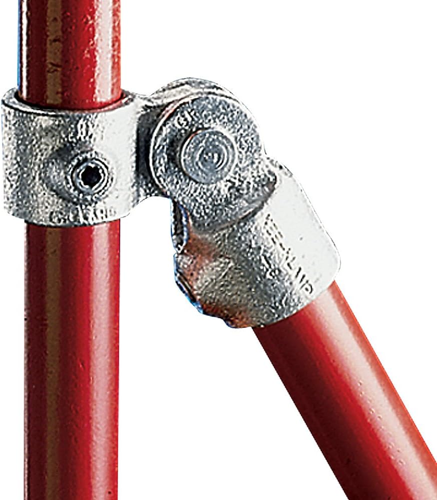 KEE KLAMP Single-Swivel Socket Galvanized Iron Pipe Fittings - Fits 1-1/2" Schedule 40 Pipe