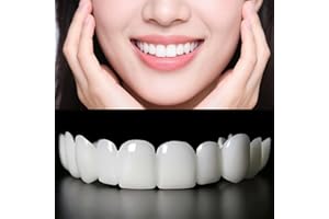 TOWAVE Temporary Veneers Kit for Women and Men, A Pair of Upper and Lower Replacement Kit, Nature and Comfortable