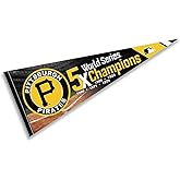 Pirates 5 Time Champions Pennant Flag