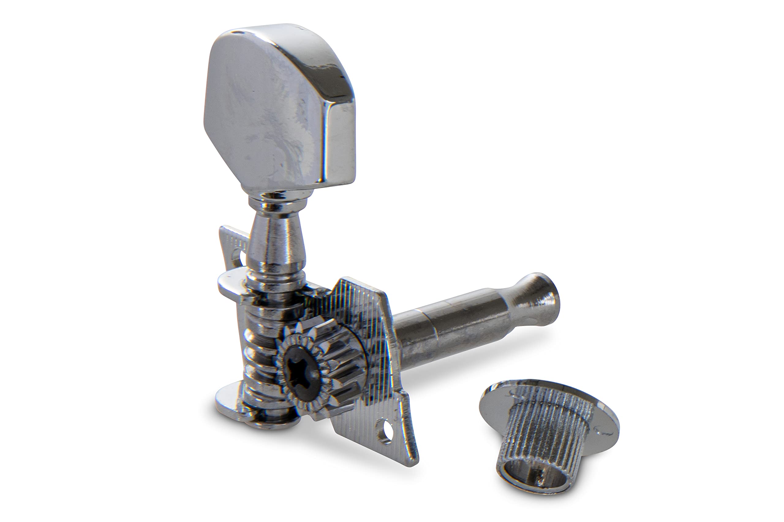 Gewa 545500 machine heads Acoustic guitar 6 string Set, chrome-plated