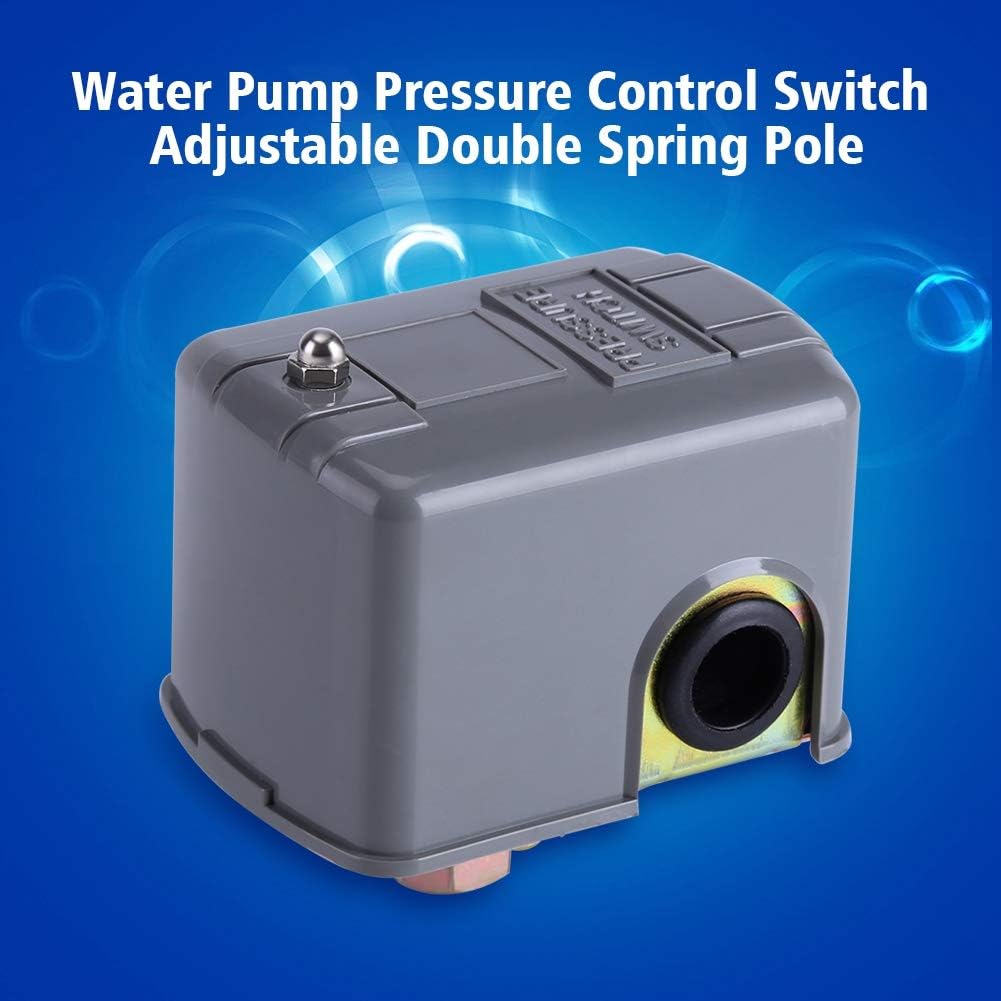 40-60 PSI Water Pump Pressure Control Switch 110v-230v Adjustable ...