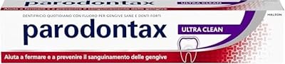 Ultra Clean, pasta de dentes que ajuda a reduzir e prevenir gengivas sangrantes e a manter os dentes fortes e o hálito fresco, 75 ml