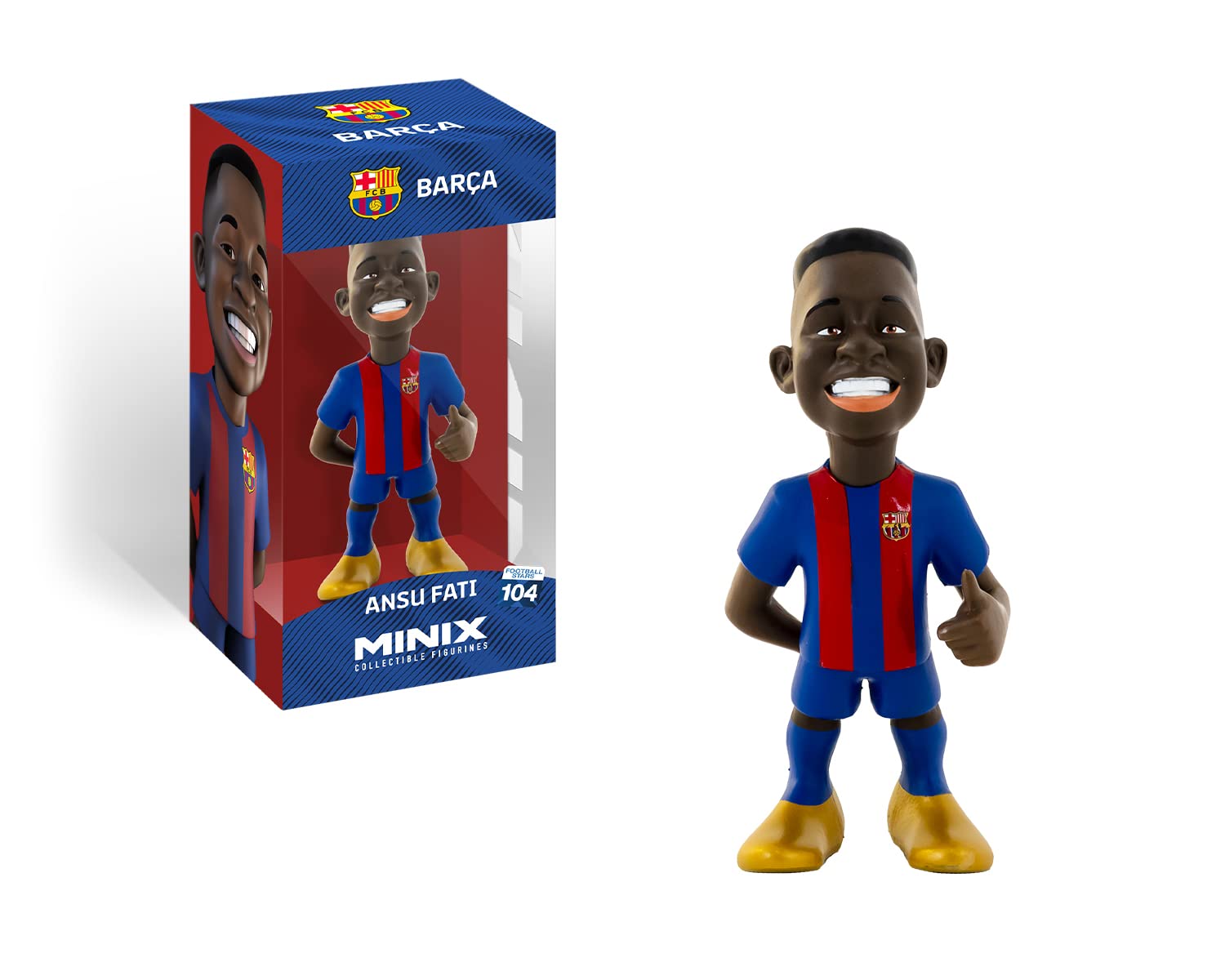 Minix FC Barcelona Fati 10#104 Collectible Figure 12 cm
