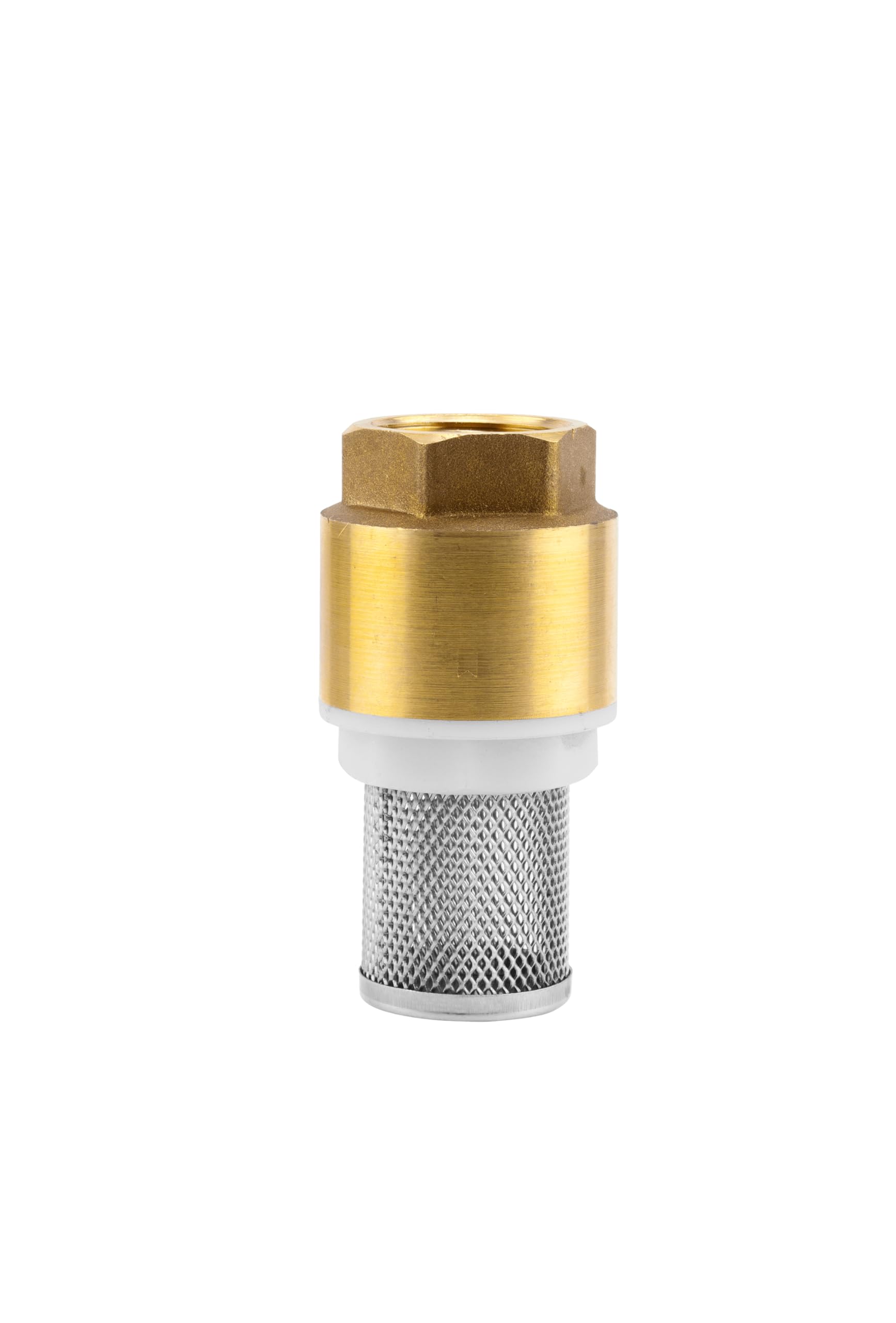 GARDENA Brass foot valve: Check valve, 26.5 mm (3/4 ") - Threaded For Connection to The Pump , Including The strainer, The Valve Plug and seal (7220-20)