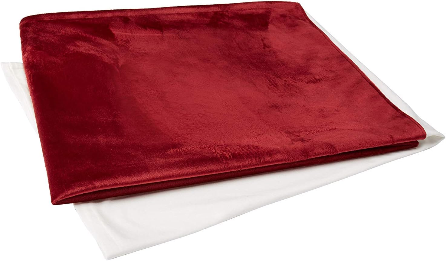 Cycleliners Period Bed Sheets Protector - Waterproof, Leakproof, Reusable, and Washable Menstrual Bed Pad (King, Burgundy): Home & Kitchen