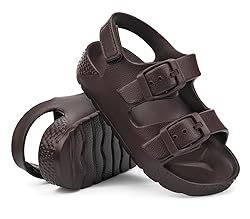 ChayChax Toddler Boys Girls Double Buckle Sandals