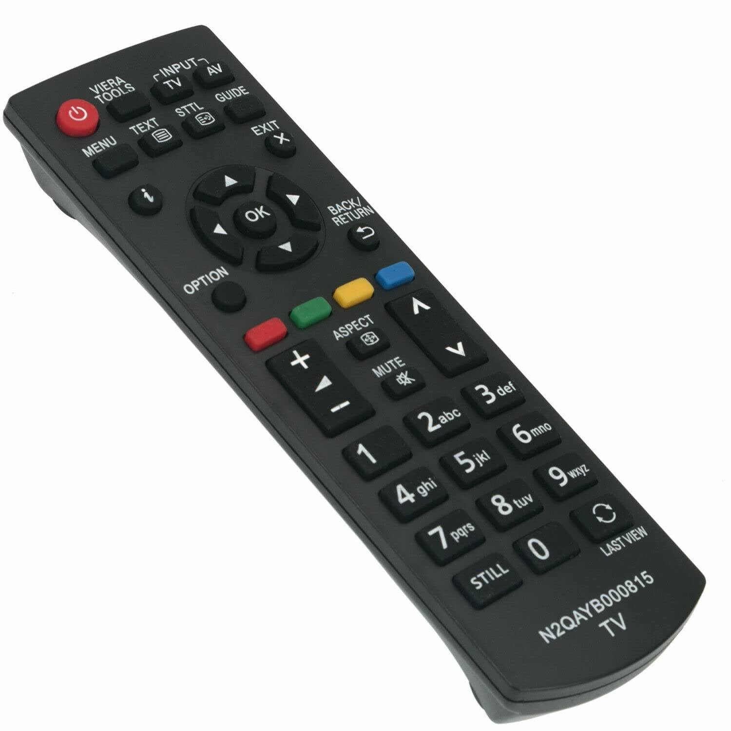 N2QAYB000816 VINABTY Replace Remote Control Fit for Panasonic TV TXL19XM6B TX-L24XM6E TXLR24XM6 TH32A410RA TX32AW404 TX42AR400 TX50A400E