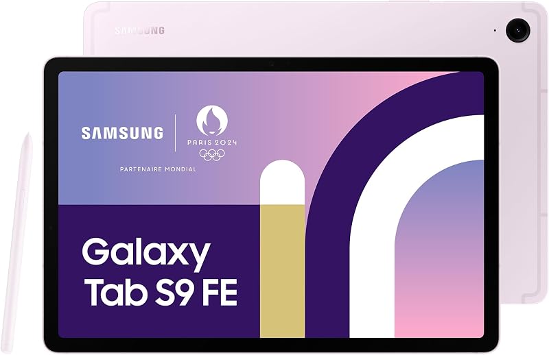 Samsung Galaxy Tab S9 FE 10.9" Wifi 128GB Rose S Pen Included FR Version